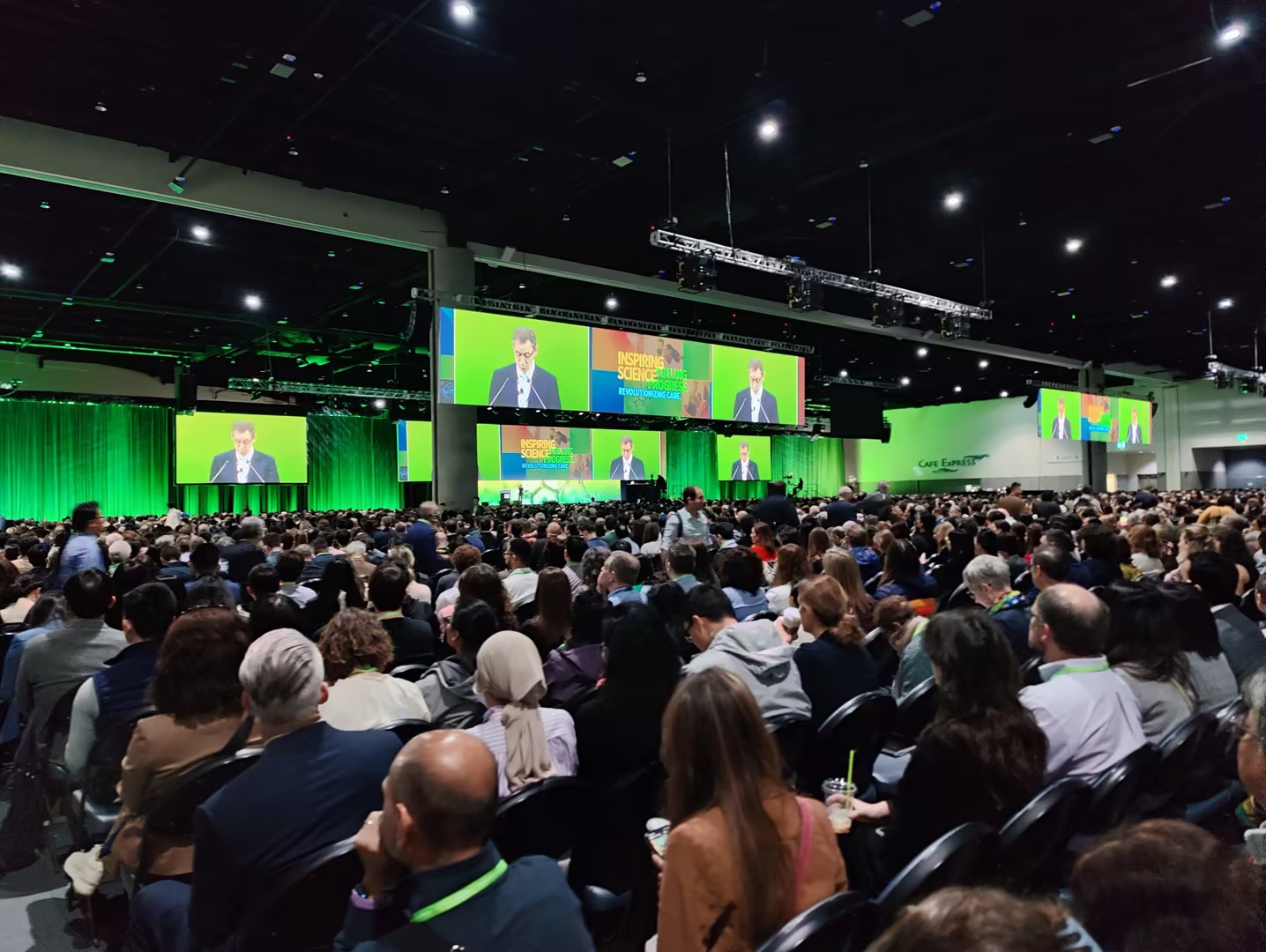 AACR报告大厅座无虚席