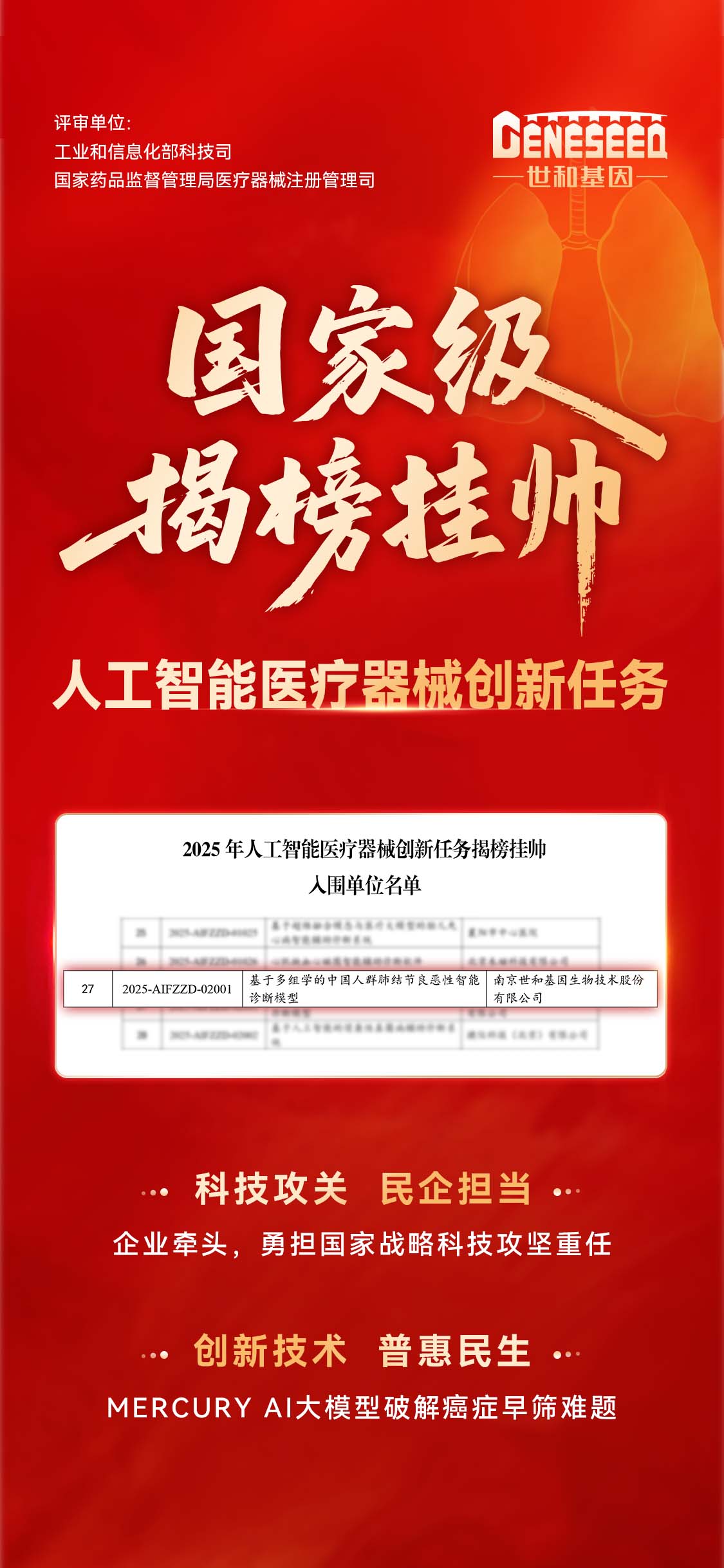 聚焦癌症早筛 | 37000vip威尼斯牵头承担国家级人工智能揭榜挂帅任务