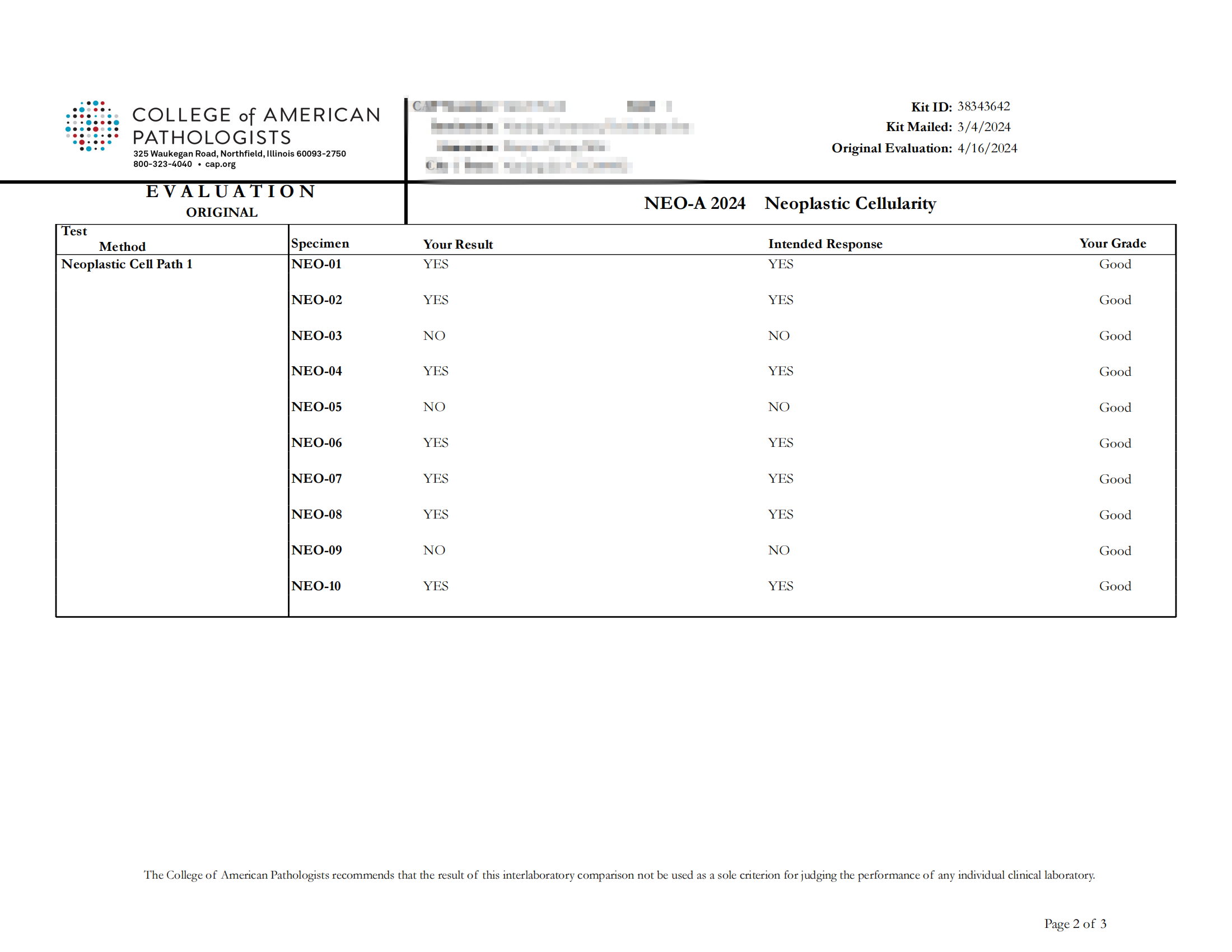 CAP室间质评-37000vip威尼斯