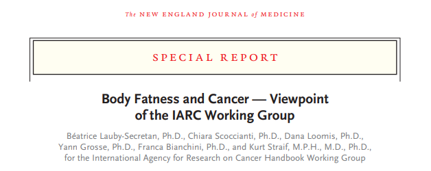 肥胖与癌症的关系