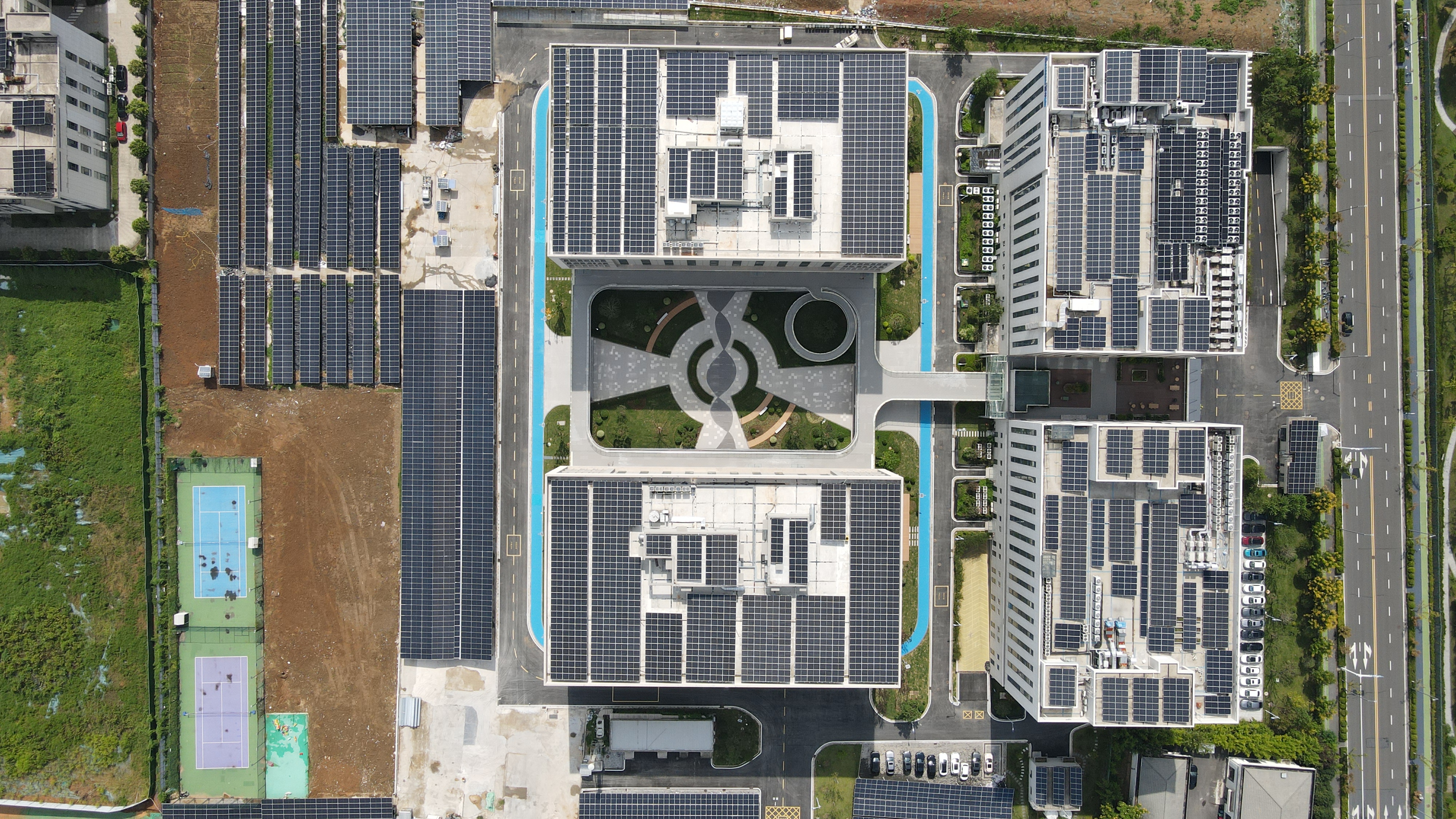 37000vip威尼斯园区俯视图