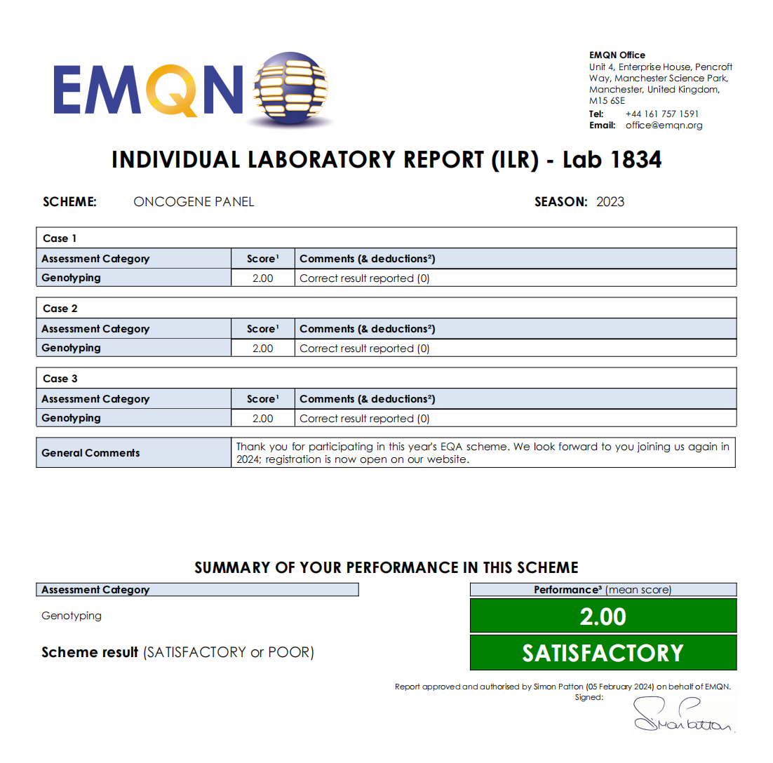 37000vip威尼斯室间质评EMQN
