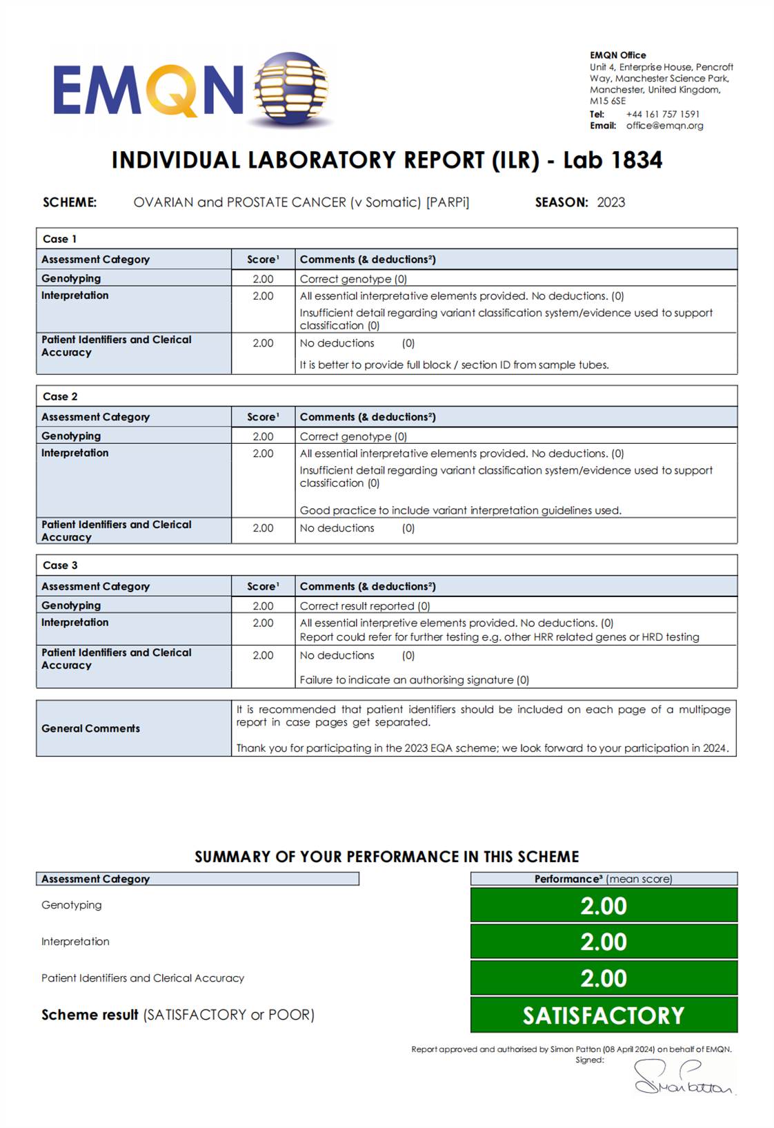 37000vip威尼斯室间质评EMQN