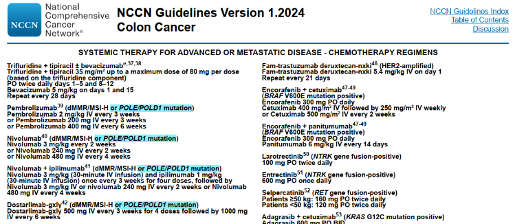 NGS成为结直肠癌NCCN指南首选推荐检测方法